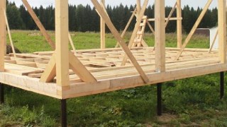 Сарай на винтовых сваях или хозблок на сваях Димитровград цена от 2532 руб. / шт.